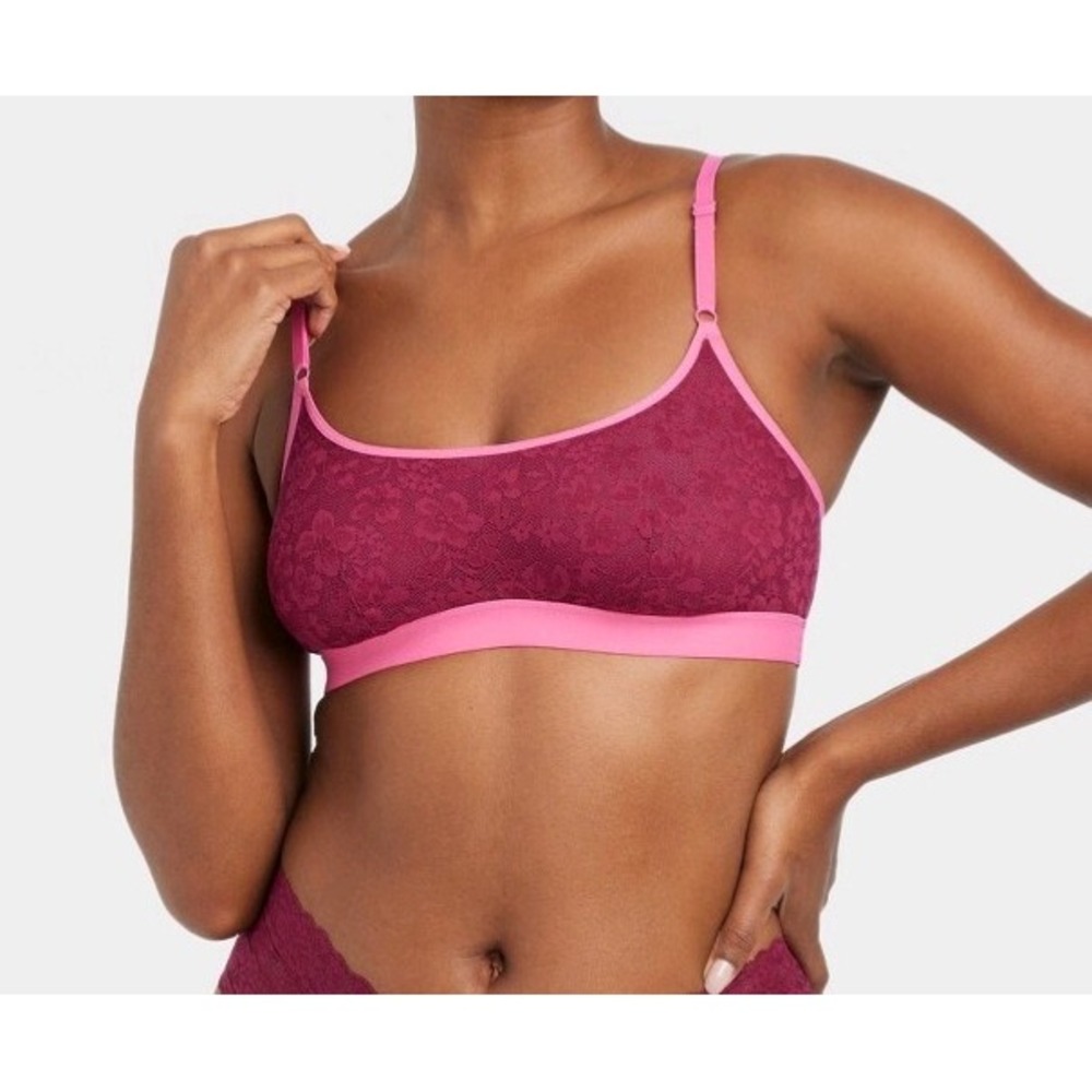 Women's Lace Bralette - Auden - Size S